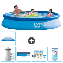 Easy Set Pool Rund - 366x76 Cm - 6-teilig S30993