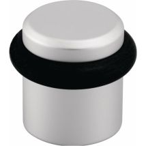 Hermeta - Tampone Porta A Pavimento 4735 D.39mm H.36mm Alu.silverf.ma Fissaggio Tassello Anodizzato