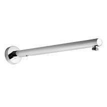 Alpi Rubinetterie - Braccio Doccia 400 Mm Ø 24 Mm In Ottone Cromato G 1/2' - Alpi