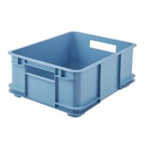 Caja De Almacenamiento Colección Bruno Eco, Tamaño L, 43x35x17,5 Cm - Azul