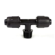 Raccordo Tee filettata maschio 16 x 3/4" x 16 – Idraulica riscaldamento – 244-H816-0516
