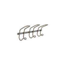 Perchero de baño de acero inoxidable – 35 cm de ancho – Carga máxima 5 kg – Garantía 1 año – Color acero