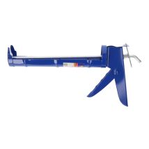 Pistola Metálica Para Silicona De Uso Esporádico Color Azul - Supertite