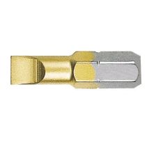 Punta Plana Standard Tin Guía ¼' Corta (65x25) Witte 26434