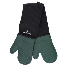 Masterclass - Seamless Silicone Double Oven Glove Hunter Green