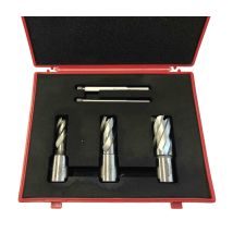 Rotabroach Cutter Set Rapk1000 14,18,22 + 2 Pin