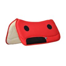 Sottosella Western Techno E Lana Con Imbottitura Dry System - Rosso