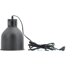 E27 Saga Lampenschirm Rostfarben, Led Pflanzenlampe E27 Pflanzenleuchte, Led Wachstumslampe, Anzuchtlampe Gemüse, Pflanzenlicht, Lampenschirm Braun - 