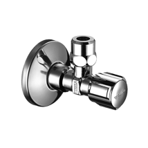 Schell Eckventil 1/2" – Messing – verchromt – DN 15 G 1/2 AG – Ø 10 mm (DN 10 G 3/8 AG) – Zugfeste Messing-Konus-Quetschverschraubung
