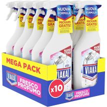 Fresco Profumo Spray Anticalcare, Confezione Da 10 X 470ml, Fragranza Rosa Di Primavera, Tecnologia Anti-goccia, Elimina Fino Al 100% Di Calcare E 