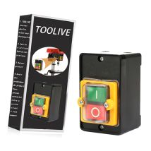 Ac220v/380v 10a Pushbutton Switch Waterproof On/off Push Button Used In Mechanical Equipment Textile Machinery