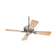 Hunter Fans Deckenventilator Bayport 107 cm Nickel – Wendeflügel Ahorn/Kirschbaum – 3 Geschwindigkeiten – 240 U/min – 117,15 m³/min