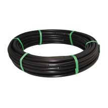 Jardibricodeco - Tubería Riego Por Goteo Polipropileno 25m 16mm Goteros 35cm 2l/h Negro Tratamiento Anti Uv Blue Bird