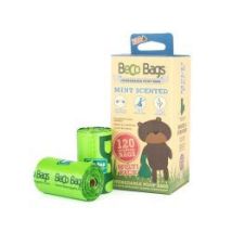 Beco Pets – Eco-Friendly Poop Bags – 120 Bags – Mint Scent – Fully Degradable