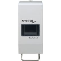 Dispensador mural STOKO Vario – Acero inoxidable blanco recubierto – Capacidad 1000 ml y 2000 ml