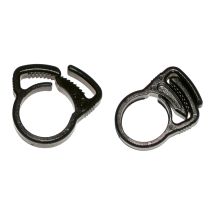Pack de 10 abrazaderas automáticas 16 mm – PVC – Tratamiento anti UV