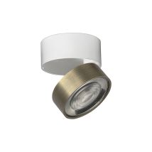 Hole Applique/plafoniera Led 7w 3000k Cri90 38° Ip20 Bronzo - Rossini Group Illuminazione Da Parete O Soffitto Orientabile Di Design