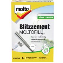 Fill Blitzzement Weiß Außen Und Innen 1 Kg - Molto