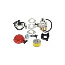 Kit De Carburador 16100-ze2-w71 Con Filtro De Aire Y Bobina De Encendido Para Motores Honda Gx240 Y Gx270 De 8 Y 9 Hp.