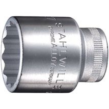 Stahlwille 50 A 1 1/2 03410064 Doppio Esagono Inserto A Bussola 1 1/2 1/2 (12.5 Mm)