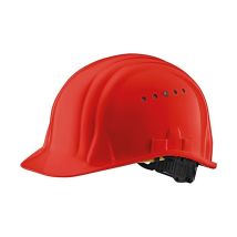 Casco protettivo Baumeister 80/6 – Norme EN 397 – Edilizia – Rosso – 53-61 cm