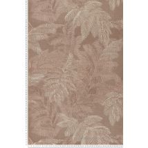 Papier peint vinyle motifs nature – 53 cm x 10,05 m – Lessivable et brossable – MONTECOLINO