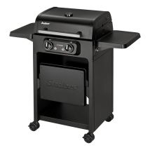 Barbecue Électrique 3 Kw Avec Turbo Zone – 2 Zones De Chauffe – Surface De Cuisson 50 X 39 Cm – Grille En Fonte Émaillée – Nettoyage Simple – Enders