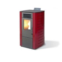 Stufa A Pellet Canalizzata King 118c 8.7kw 220m3 Bordeaux - 93063