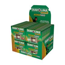 Espositore Diavolina Accendifuoco 40 Cubi Da Banco 48 Cf. Cm.37 X 29 X H.29,5