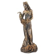 Muzeum - Signes Grimalt Figurines En Bronze Fortune Goddess Gold Bronze 25x25x70cm 68797