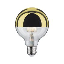 Led G95 Kopfspiegel Dimmbar 520lm E27 2700k 6w 230v Gold"-"015389