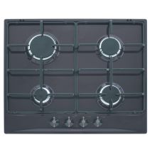 Placa De Cocina Glem Gas Gt64an Antracita 60 Cm 3000 W