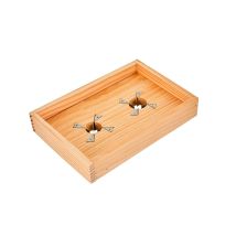 Kormax Tabla Rajar Aceitunas Madera 2 Agujeros , Rajador Aceitunas Madera Con 2 Agujerosprepara Tus Propias Aceitunas Aliñadas De Forma 