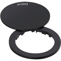 Evoline One Abdeckring Abdeckung Ø59 Mm, Höhe 5 Mm, Kunststoff Schwarz