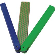 Pietre per affilare DMT 110x23 mm Verde/Blu – Set di pietre con scaglie di diamante – Utensileria