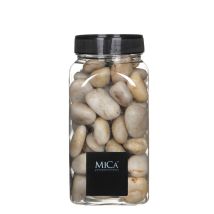Mica Decorations - Dekorative Steine Beige Klein 650 Ml 1 Kg Dekosteine & Dekosand