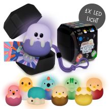 Megalight Mini Lichter Eggy ́s Mystery Lights Dimmbar Mit Akku 9-fach Sortiert