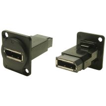 Cliff - Ft Black Metal Displayport F-f M3 Adattatore, Presa Presa Displayport - Presa Displayport Cp30233m3b Contenuto: 1