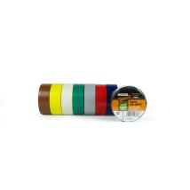 Cinta aislante negra 25 mm x 25 m – PVC – Caucho – Reparaciones eléctricas