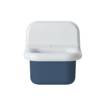 Lavabo Retro De Cerámica De 35 Cm - True Colors Lite - Gris