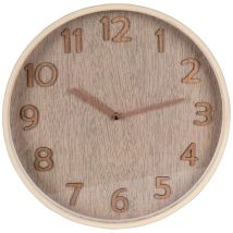 Reloj De Pared Beige De 38 Cm
