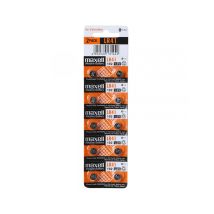 Confezione Blister Da 10 Batterie A Bottone Lr41 1,5v Maxel
