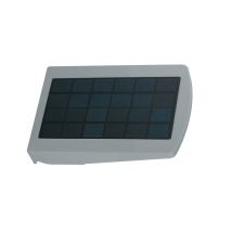 Proiettore Solare Led Eos Argento Con Sensore Crepuscolare E Di Movimento'
