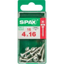 Spax - Universalschrauben 4.0 X 16 Mm Tx 20 - 16 Stk. Holzschrauben