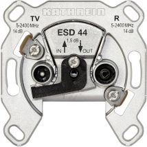 Kathrein Esd 44 Toma De Antena Plateada Empotrable