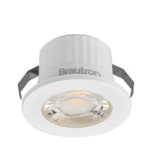 Led Mini Einbaustrahler 3w Spot Ip54 Wassergeschützt 240 Lumen 6500k Kaltweiß Einbauleuchte Spotlight Rund Weiß - Braytron