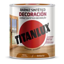 Vernice Sintetica Decoro Noce Lucido 0,750l Titanlux M10100334