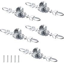 Bouton De Meuble 5 Pièces Bouton De Porte Diamant Poignee De Meuble Diamant Bouton De Meuble Vintage Avec Poignée 170mm