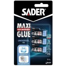 Sader Maxiglue Gel Pegamento Transparente De Secado Rápido
