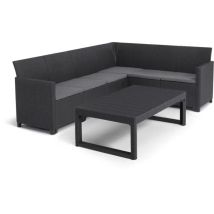 Allibert Von Keter Modernes Gartenmöbel-set In Graphitgrau